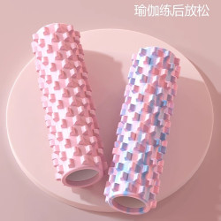 MF 泡沫轴二合一狼牙棒滚轴肌肉放松瘦腿瑜材健身按摩滚轴