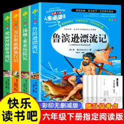 课外书 鲁滨逊漂流记原著正版尼尔斯骑鹅旅行记