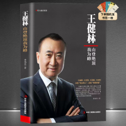 王健林传 万达哲学总裁商业富成功路创业书籍 人物传记书籍 翰林