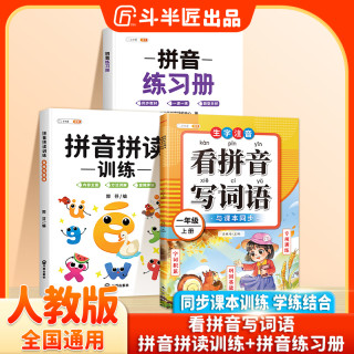拼音拼读专项训练-小学拼音强化训练 幼小衔接习题知识