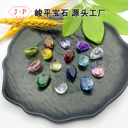 梧州水滴冰花切锆石冰透爆闪气质冰花切锆石冰花锆石钻美甲钻超闪