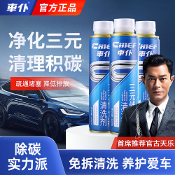 车仆 三元催化清洗剂 发动机喷油嘴内部除碳氧传感器尾气免拆清洁