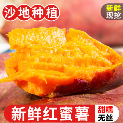 河南西瓜红红薯新鲜地瓜番薯蜜薯甜糯香甜