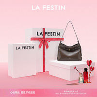 La Festin 小懒HOBO包 慕斯棕 可装12.9英寸iPad 女士单肩包