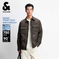 杰克琼斯 225323011E06 男士羽绒服 黑橄榄 S