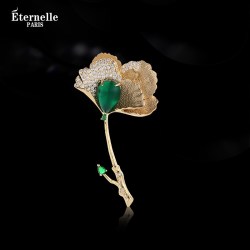 Eternelle 波西米亚风胸针 璀璨金色 xz01319