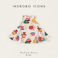 insbobo 女童连衣裙 薄款 2026