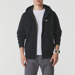 NIKE 男子针织夹克外套25冬开襟加绒连帽衫卫衣FN3862-063