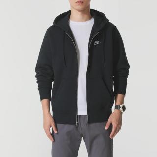 NIKE 男子针织夹克外套25冬开襟加绒连帽衫卫衣FN3862-063