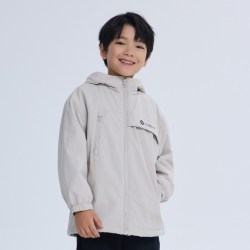 美特斯邦威 moomoo童装男女同款梭织外套26秋季新款时尚潮流百搭拼接