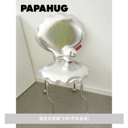 PAPAHUG 化妆椅子靠背衣帽间凳子女生卧室主卧化妆凳梳妆凳单人椅