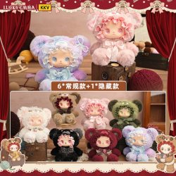 KKV 正品LOVELY EMMA熊熊联萌毛绒盲盒公仔玩偶