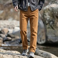 Timberland 男裤春秋款户外运动裤宽松直筒灯芯绒男士休闲裤