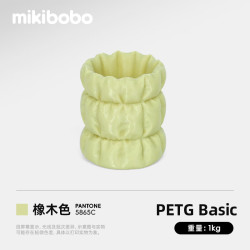 mikibobo 3D打印耗材 PETG Basic基础平滑质感高韧性易打印兼容性强  1.75mm 1kg/盘- 橡木色