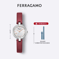 移动端：Salvatore Ferragamo FERRAGAMO/菲拉格慕MINIRATURE系列落日舞伶女表小表盘轻奢时尚