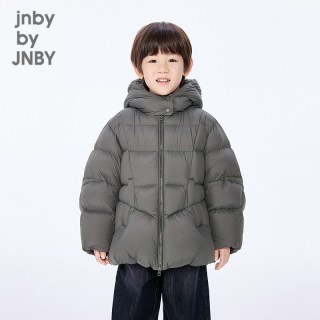 jnby by JNBY 羽绒服廓形立体保暖简约时尚冬男女童儿童jnbybyjnby