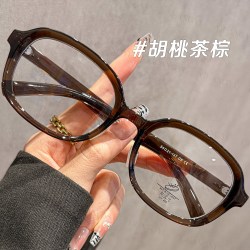 光野 韩系大框眼镜近视女可配度数加宽151mm素颜显白防蓝光眼睛框架男