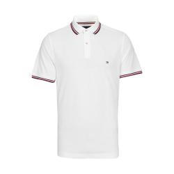 TOMMY HILFIGER 男士夏季商务休闲短袖Polo衫日常通勤T恤