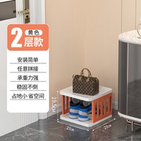派士龙 简易鞋架子家用门口折叠收纳神器宿舍窄小型入门多层隔板墙角鞋柜