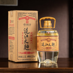 涟江 非遗酒厂涟江大曲涟6酱香100%纯粮食白酒自饮口粮53%Vol2.5L