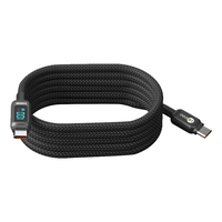 来酷 双Type-C口数据线 PD100W快充 数显 1.2米
