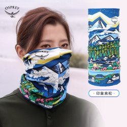 OSPREY 小鹰男女户外魔术头巾防晒透气运动跑步骑行头套面巾围脖 印象索松