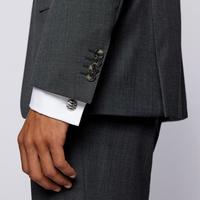 BOSS 秋季男装西服袖扣男士商务轻奢高级送礼衬衫袖扣