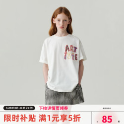 ELLE kids 童装 贴布绣花短袖