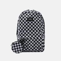 VANS 日常休闲开学季开学必备实用收纳男女同款书包双肩包