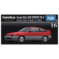 多美 卡TOMY小汽车模型儿童玩具男孩黑盒TP16本田CR-X跑车936435