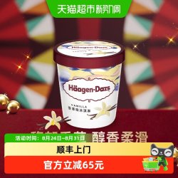 哈根达斯 冰淇淋雪糕香草味 392g