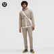 lululemon 丨ABC™ 男士五袋款长裤30L *Warpstreme 速干 LM5AQHS 暖褐灰 36