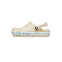 crocs 贝雅卡骆班小Clog T童沙滩洞洞鞋凉拖鞋 白色 33-34