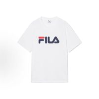 百亿补贴：FILA 大标字母印花圆领短袖 T恤 男女同款 044