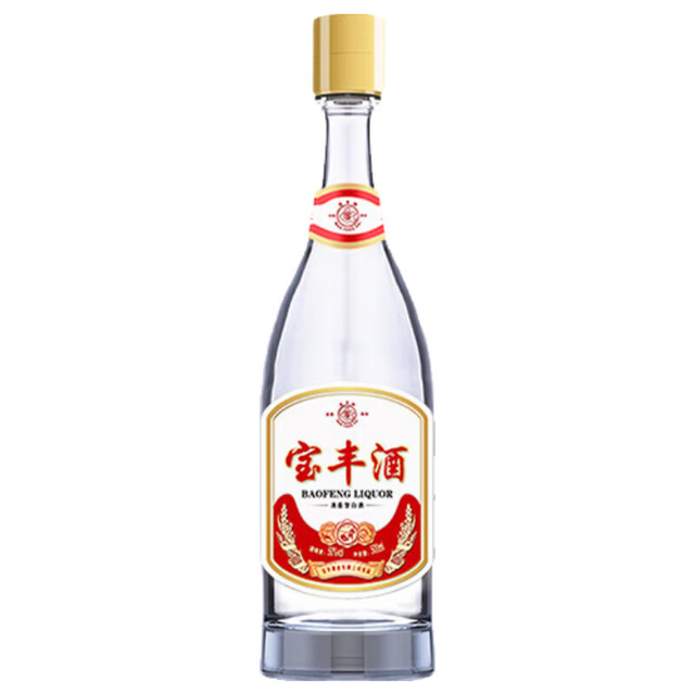 今日必买：宝丰 酒50度清香型白酒 纯粮酿造口粮酒中华 新老包装随机发 50度 500mL 1瓶 宝丰六代大曲金标
