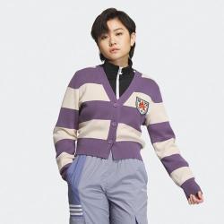 adidas 三叶草 CARDIGAN女士舒适百搭运动休闲针织开衫