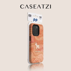 C 【久用不黄 裸机手感】晕染小马 iPhone11-17系列 苹果手机壳
