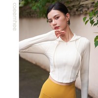 卡益 长袖瑜伽服外套女上衣专业高端跑步服女运动夹克