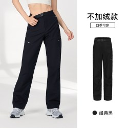 MOLY VIVI OLY VIVI立裁冲锋软壳裤女冬季户外防风防雨水滑雪服登山工装裤