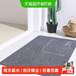 美丽雅 浴室卫生间地垫入户门垫进门门口脚垫门厅进户玄关垫