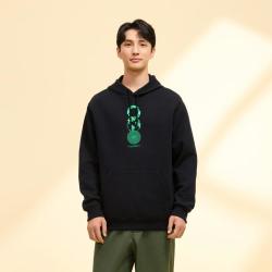 安踏 连帽卫衣春秋长袖休闲运动潮流百搭宽松青少年学生运动上衣男