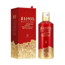 茅台 唯品会自营 茅台 茅台1935 酱香型白酒 53度 375ml 单瓶