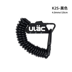 ULAC优力密码锁便携头盔锁行李箱包锁自行车锁迷你钢缆锁骑行车锁