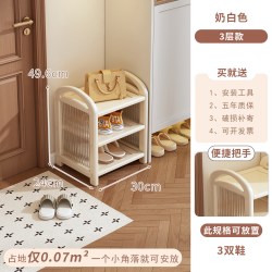拓爵 鞋子收纳神器入户门口小型鞋架室内好看多层非实木童鞋拖鞋放置架