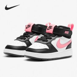 NIKE 官方正品COURT BOROUGH 儿童中帮休闲运动鞋 CD7784-005