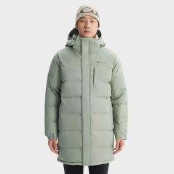 Columbia 户外秋冬男式长款金点保暖羽绒服