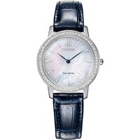 CITIZEN EX1480 光动能 水晶贝母表盘 女士腕表