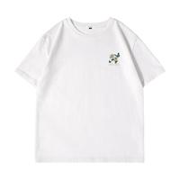 马克华菲 圆领纯棉短袖T恤 紫色 3XL