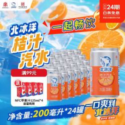 北冰洋 桔汁汽水 200ml
