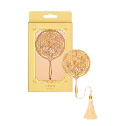 恭王府 玉堂富贵团扇金属冰箱贴装饰